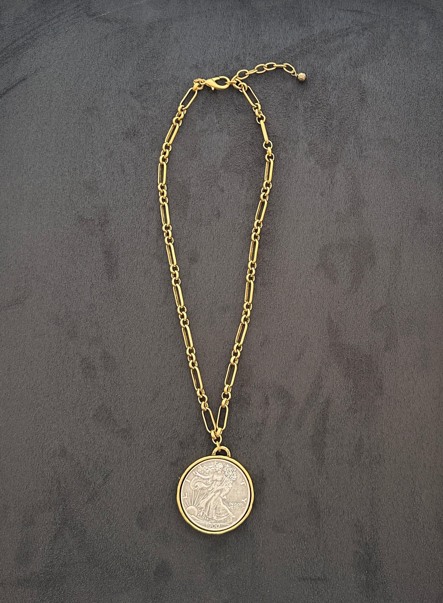 Edith Margaret Coin Necklace