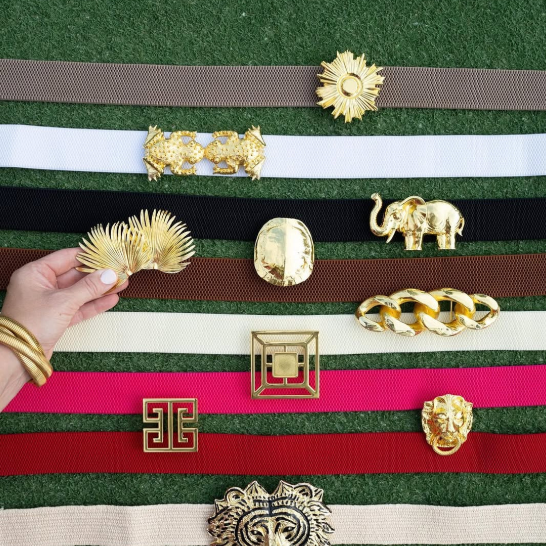 Red Interchangeable Stretch Belt Band – Flexible & Stylish