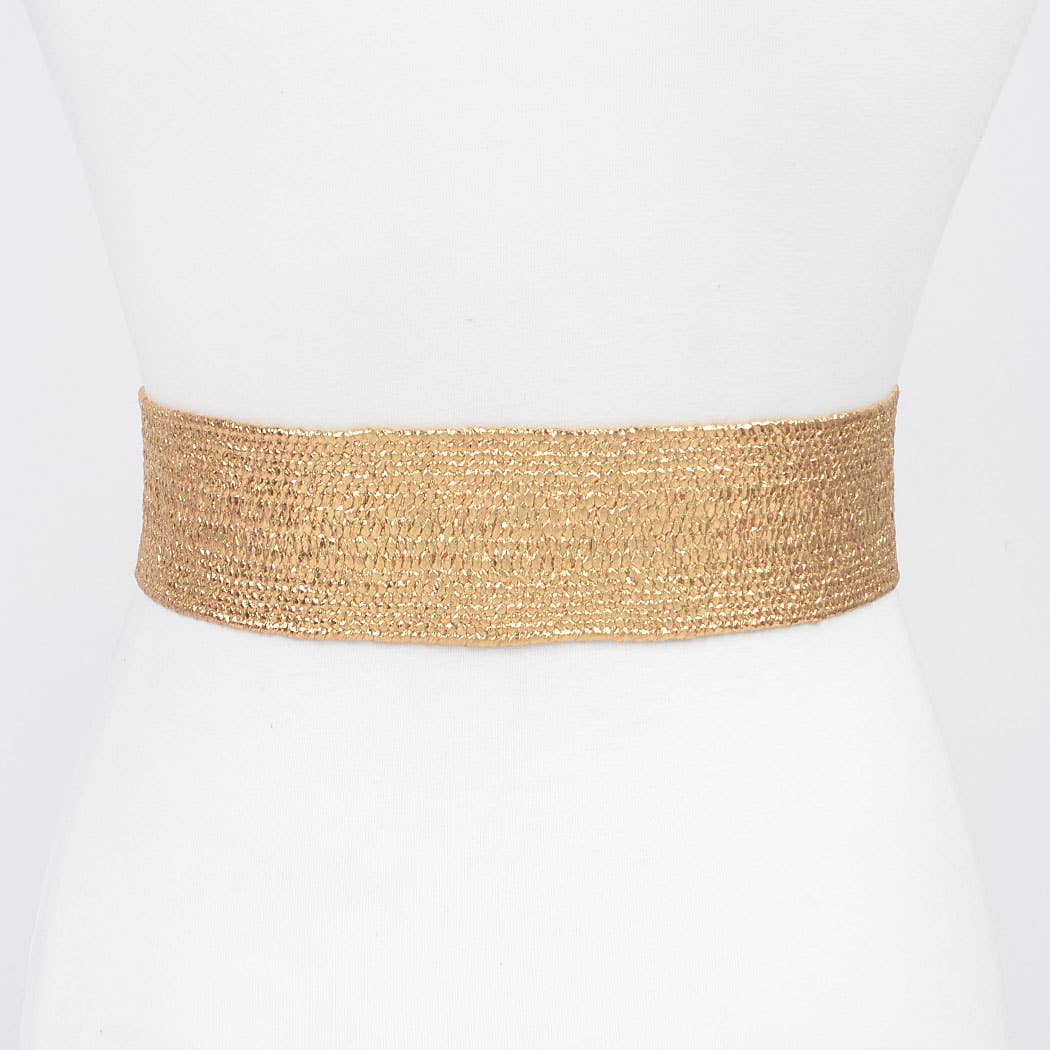 Rhinestone Elastic Belt