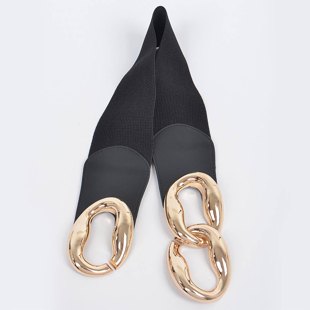 Extra Oversized Link Chain Stretch Belt