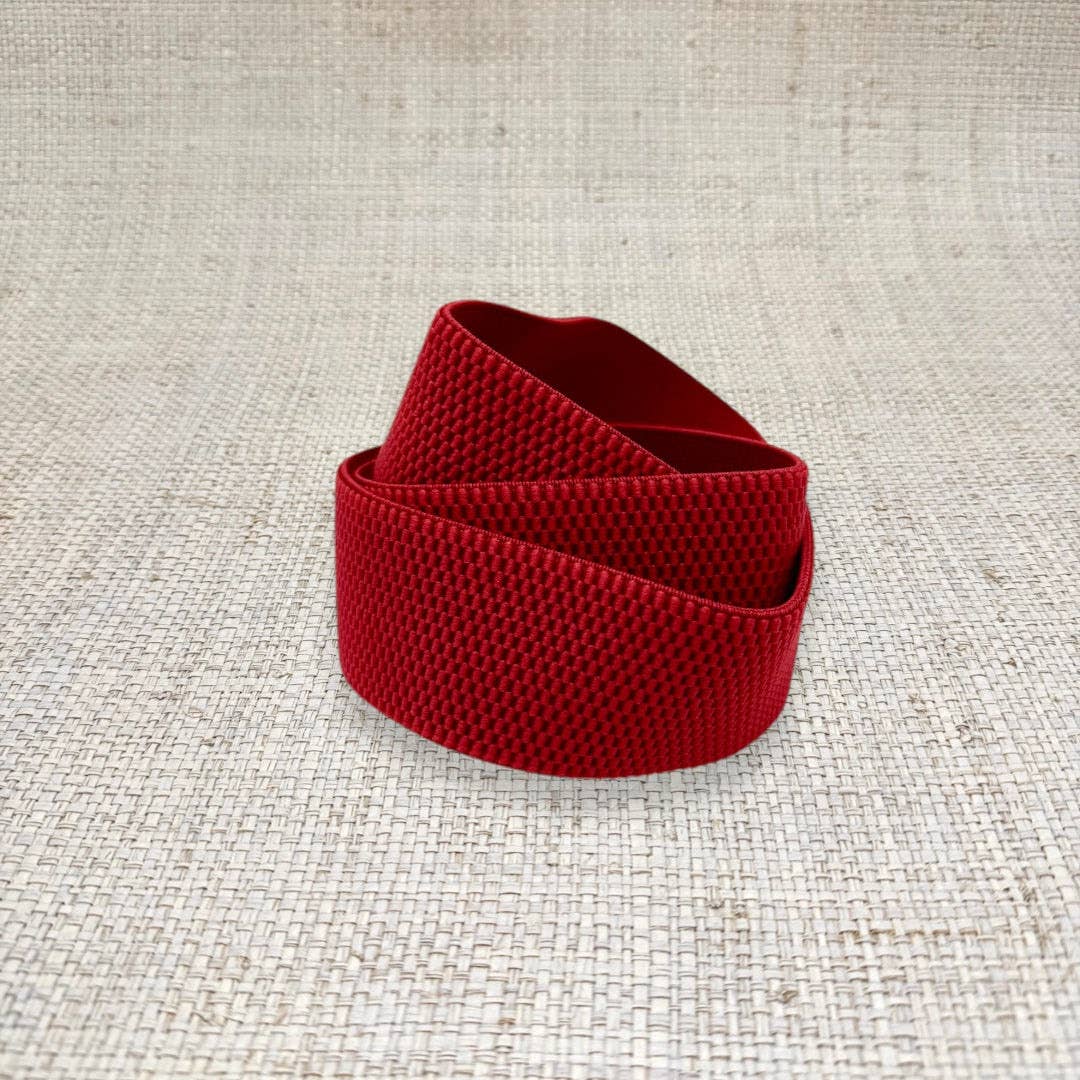 Red Interchangeable Stretch Belt Band – Flexible & Stylish