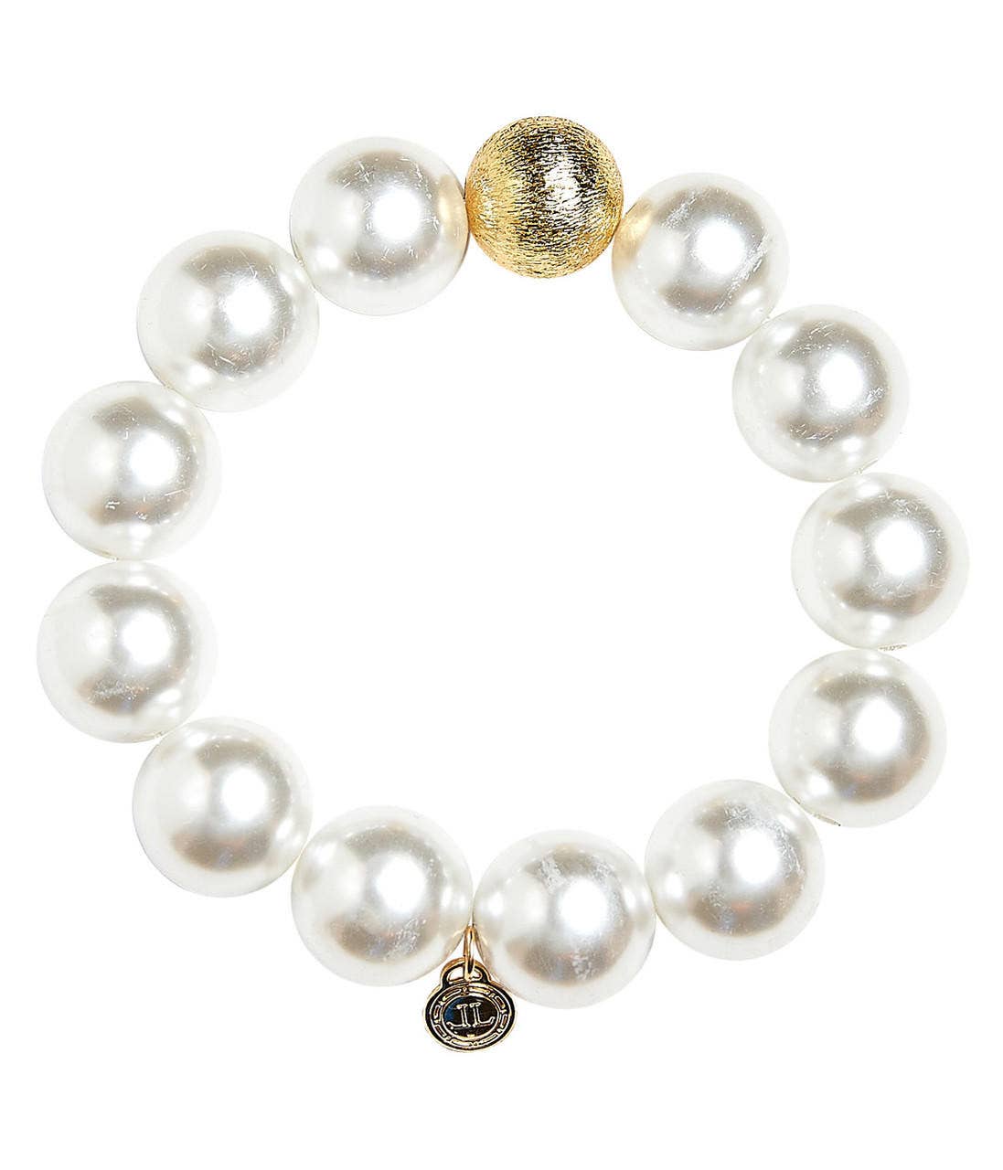 Birdie Bracelet - Freshwater Pearl and 14mm