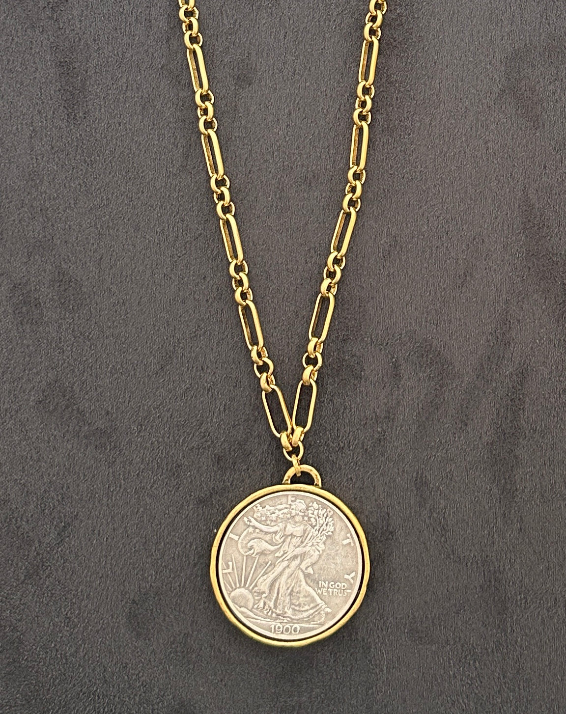 Edith Margaret Coin Necklace